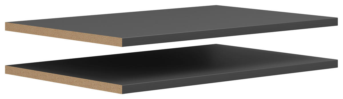 Einlegeböden-Set Multi-Stauraum Typ 56 anthrazit B/H/T: ca. 77x2,2x48 cm Multi-Stauraum Typ 56 - anthrazit (77,00/2,20/48,00cm)