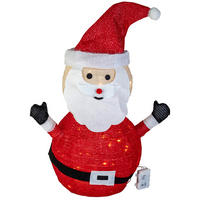 Star-Max Santa Santa_3D_Popup - rot (70,00cm) - Star-Max