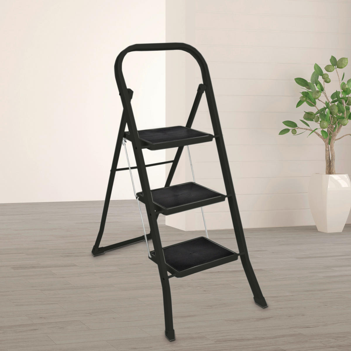 Klapptritt Klapptritt_3stufig - schwarz