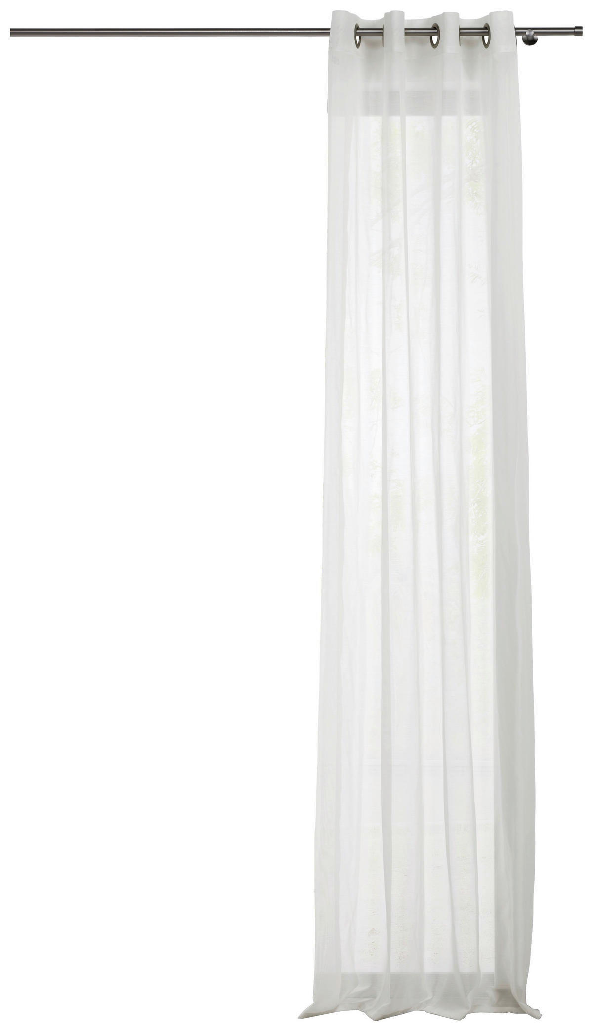 Ösenvorhang PURE weiß B/L: ca. 135x245 cm PURE - weiß (135,00/245,00cm)