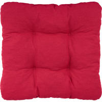 Sitzkissen Alina rot Polyester-Mischgewebe B/H/L: ca. 38x8x38 cm Alina - rot (38,00/38,00/8,00cm)