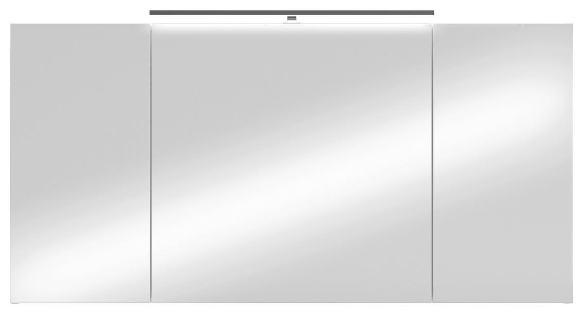 Spiegelschrank SPREE weiß B/H/T: ca. 120x60x20 cm SPREE - weiß (120,00/60,00/20,00cm) - byLIVING
