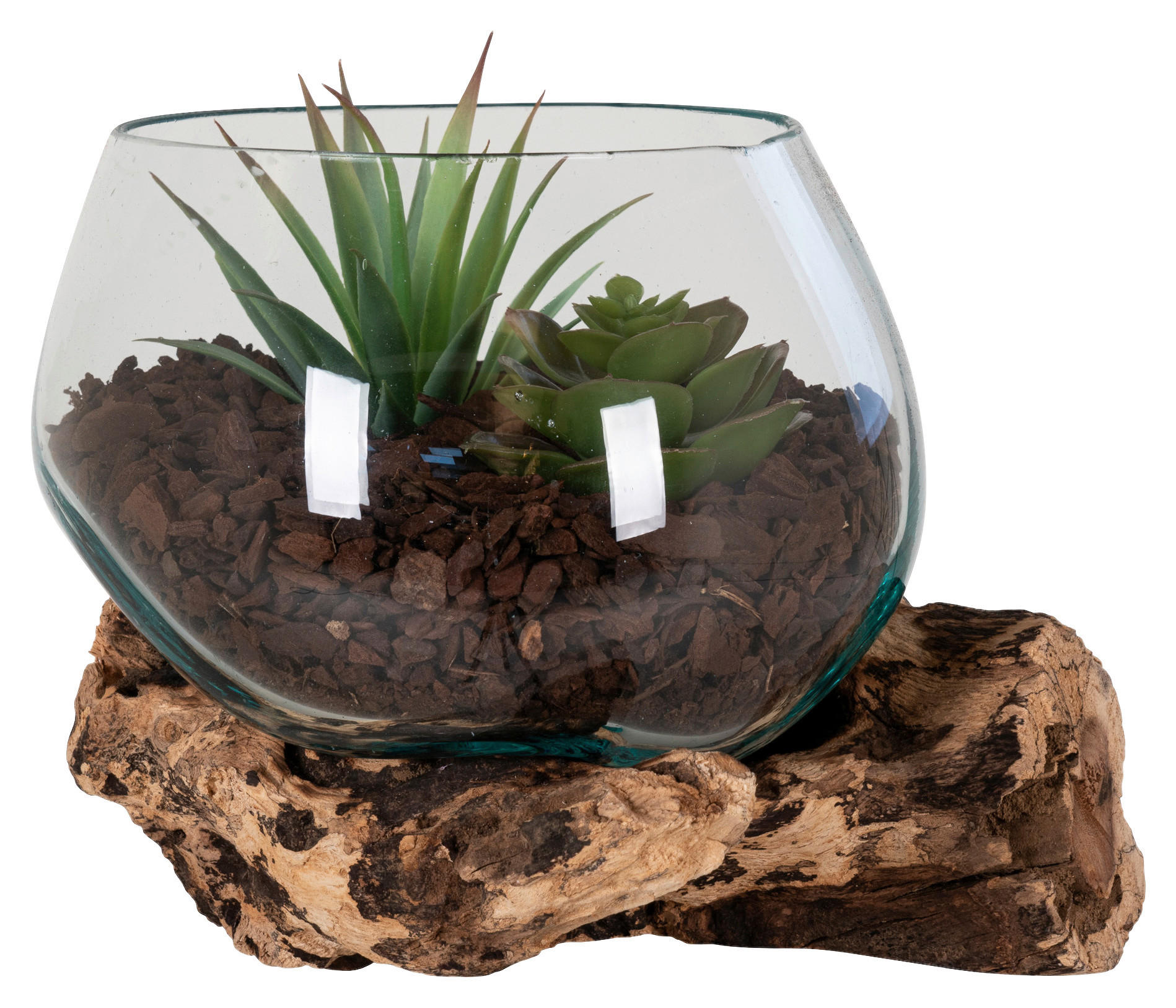 Vase San Marino natur Teakholz B/H/L: ca. 15x15x15 cm San Marino - natur (15,00/15,00/15,00cm)
