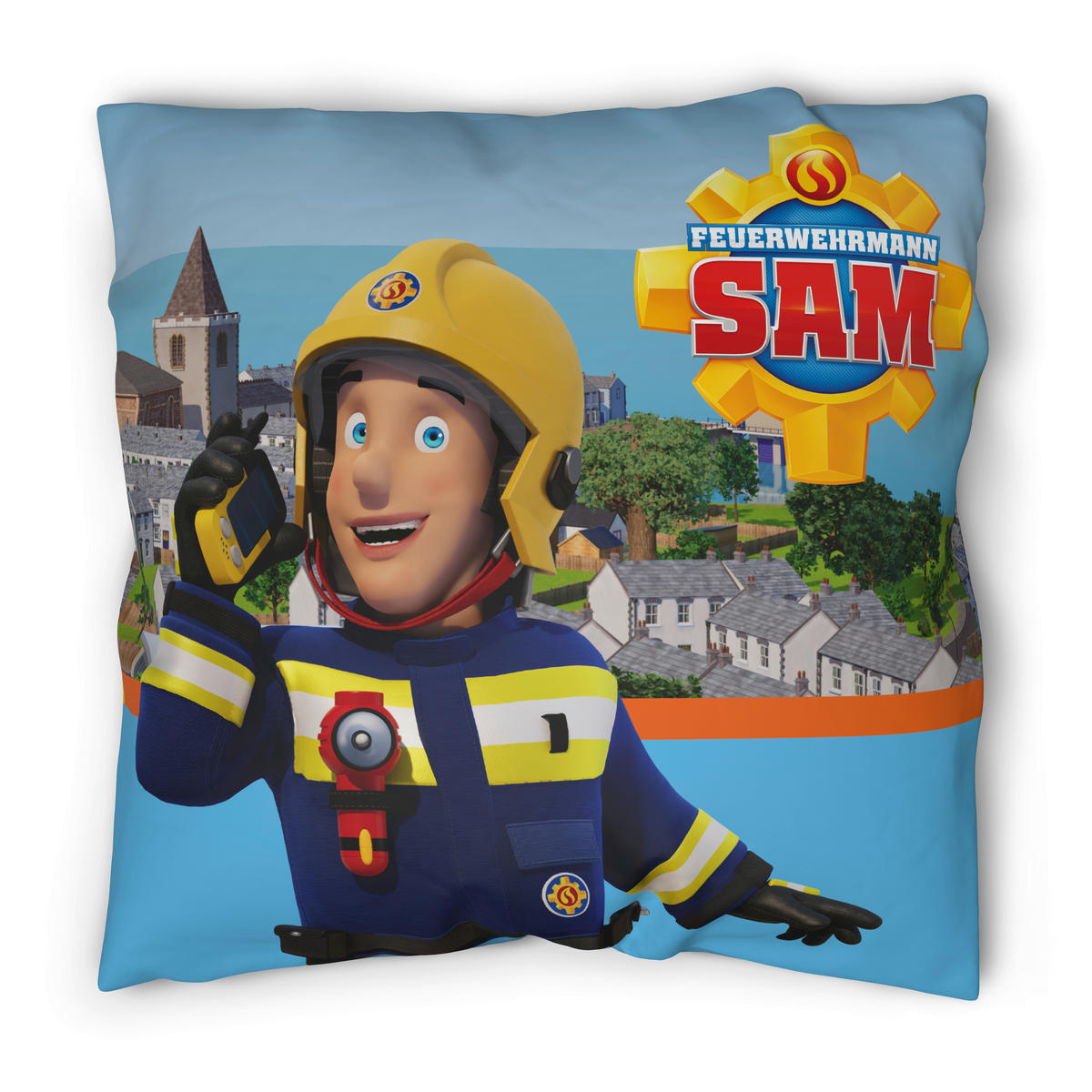 Microfaser Bettwäsche Bettwäsche_Feuerwehrmann_Sam - multicolor (135,00/200,00cm) - Feuerwehrmann Sam