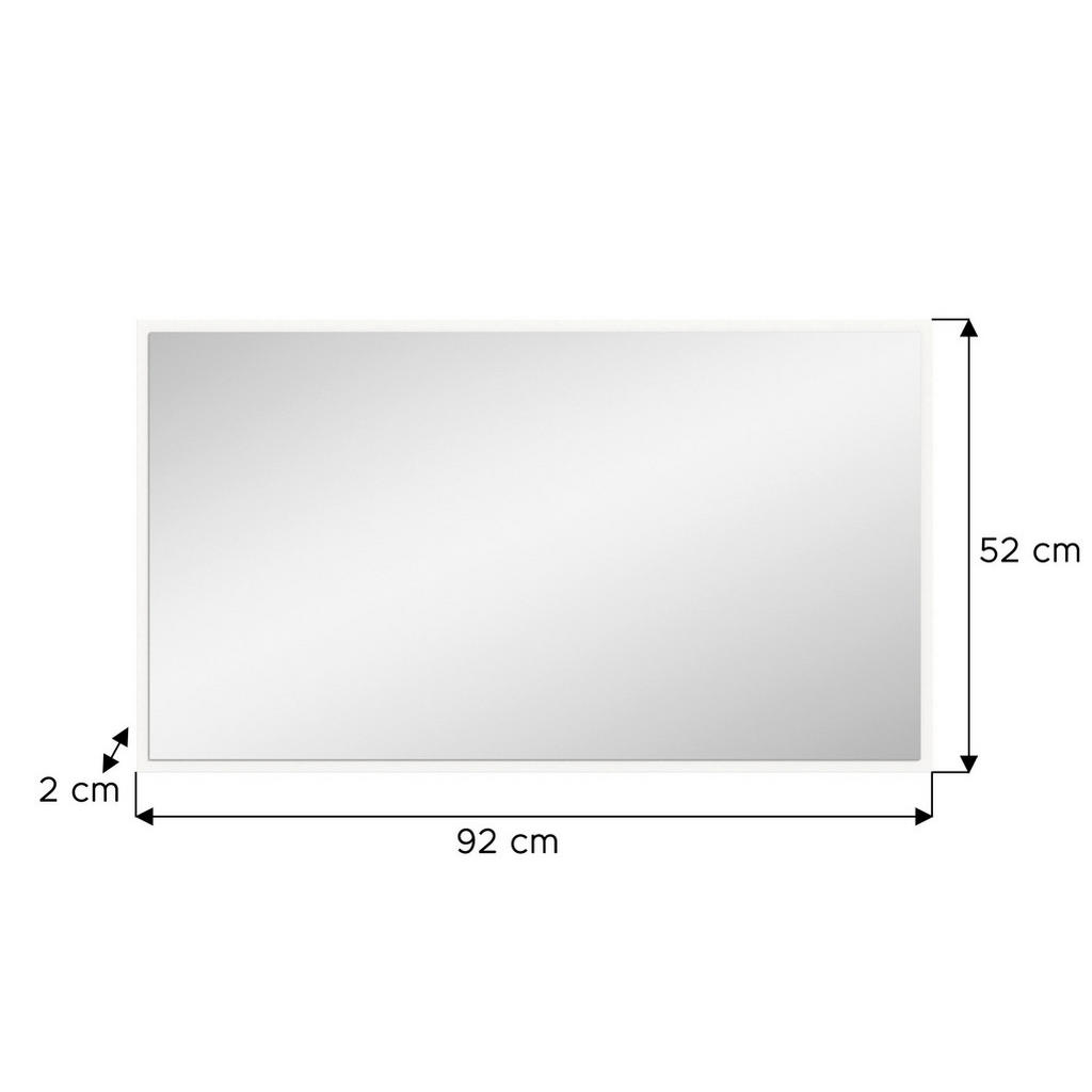 Thumbnail - Garderobenspiegel PROJEKT X Spiegel B/H: ca. 92x52 cm