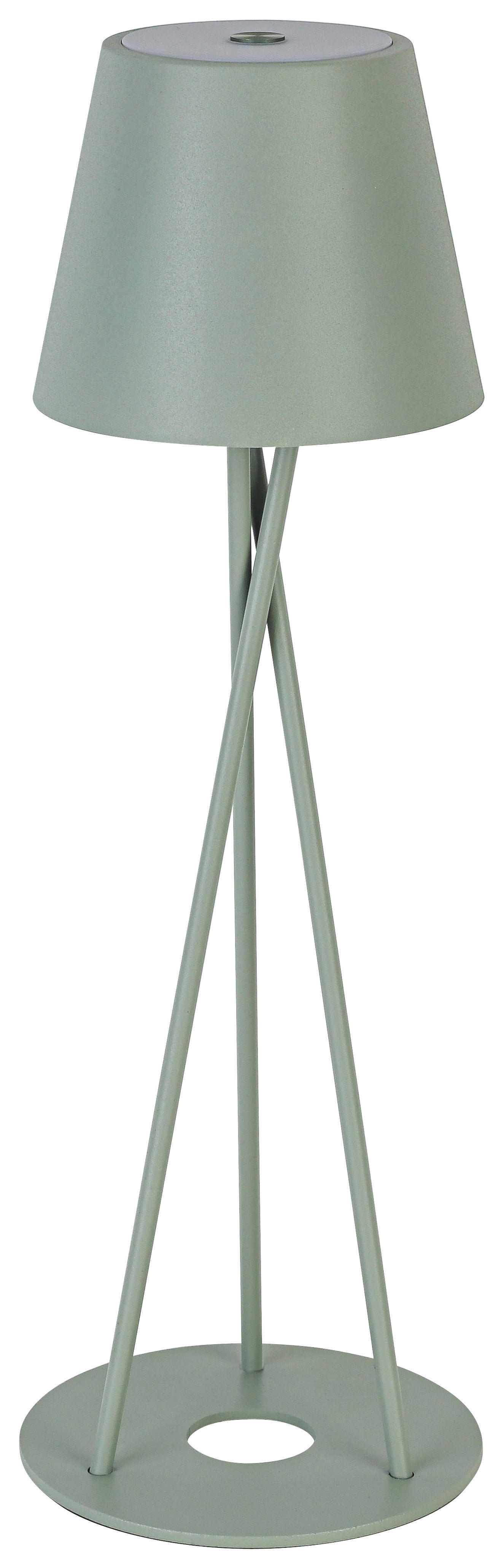 Tischleuchte lindgrün H/D: ca. 36x11 cm Akku-Tischleuchte_Malmö lindgrün - lindgrün (11,00/36,00cm) - Nolo Lighting
