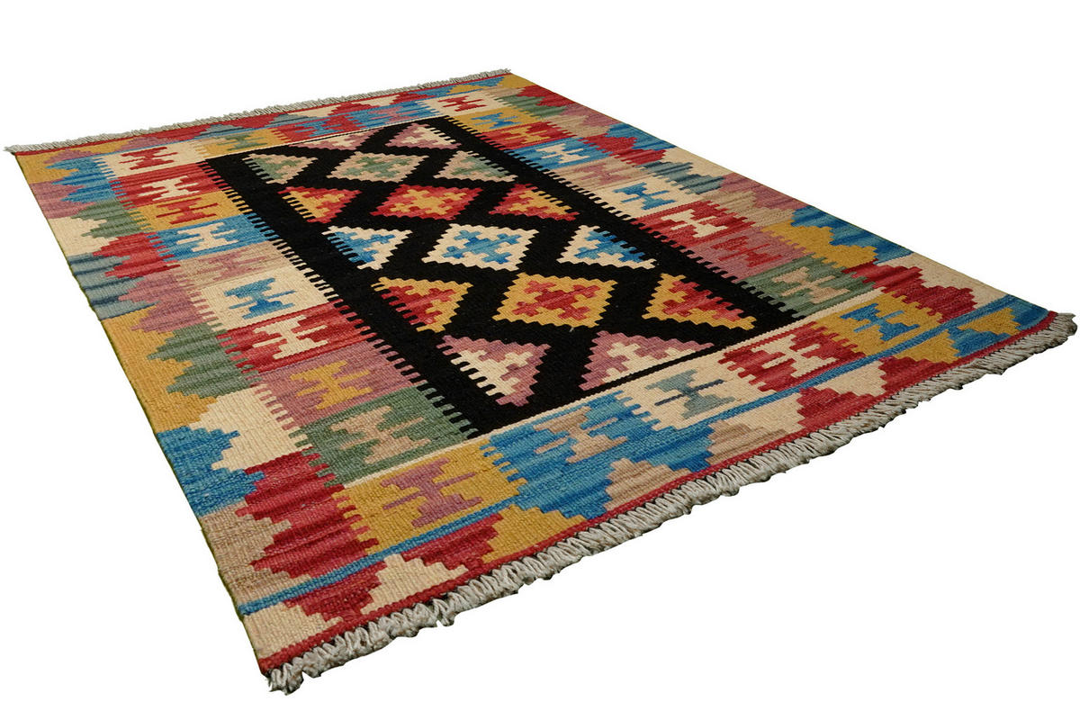 PersaTepp Teppich Kelim Gashgai multicolor B/L: ca. 84x123 cm Kelim Gashgai - multicolor (84,00/123,00cm) - PersaTepp