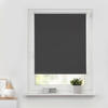LICHTBLICK Thermo Klebe-/Klemmrollo Verdunklungsqualität anthrazit B/L: ca. 50x150 cm Rollo_schnurlos_Thermo_VD_Klemmfix - anthrazit (50,00/150,00cm) - LICHTBLICK