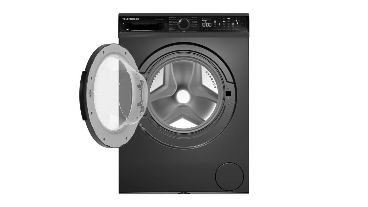 Telefunken Waschmaschine TF-WM-2641T3DI dark Inox B/H/T: ca. 60x85x60 cm Waschmaschine TF-WM-2641T3DI - dark Inox (60,00/85,00/60,00cm) - TELEFUNKEN