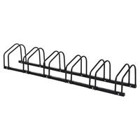 HOMCOM Fahrrad-Zubehör schwarz schwarz B/H/L: ca. 33x179x27 cm Fahrradhalter - schwarz (27,00/33,00/179,00cm) - HOMCOM
