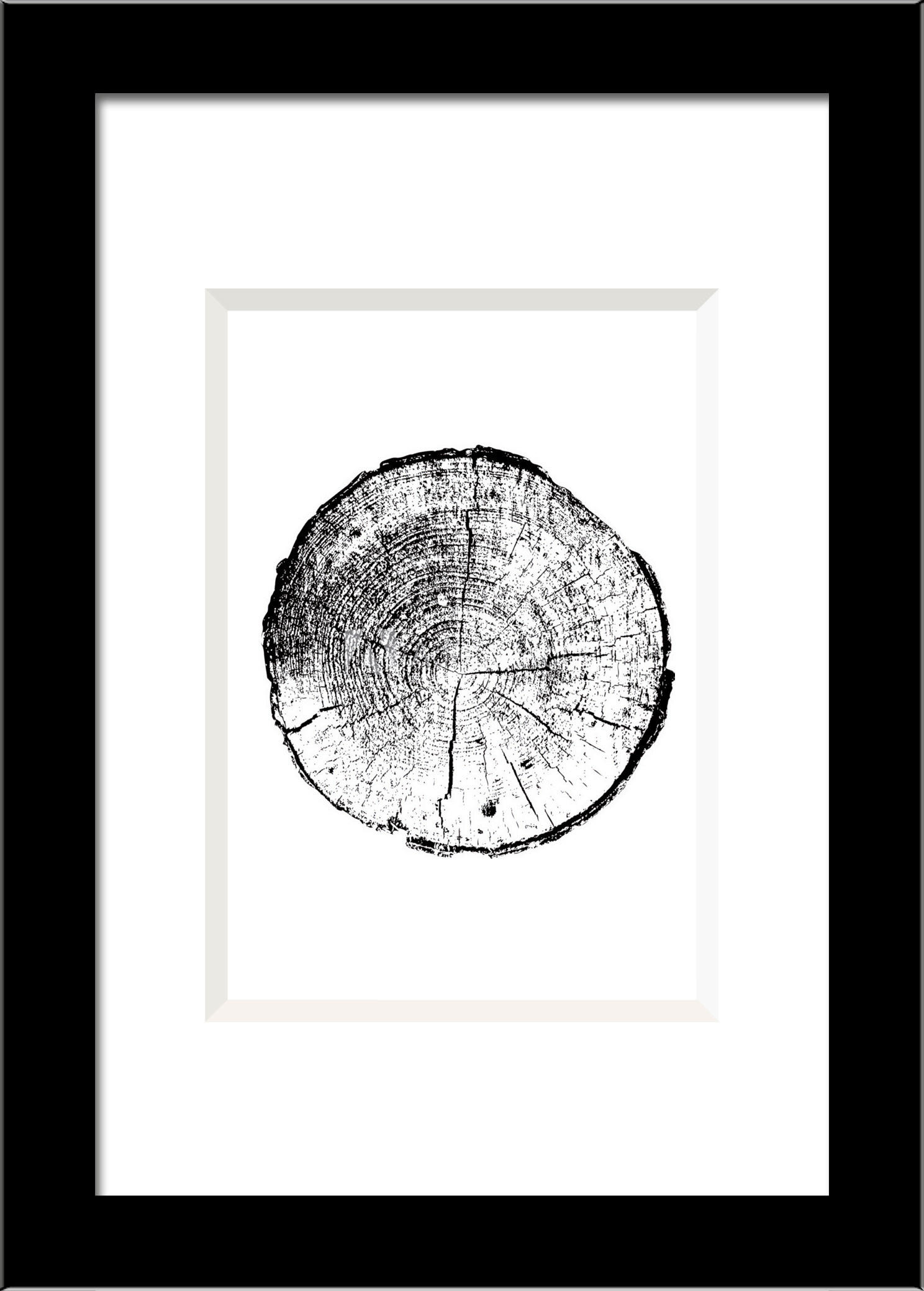 Bilderrahmen schwarz Holz B/L: ca. 10x15 cm Holzrahmen_Baltic 10x15 - schwarz (10,00/15,00cm)