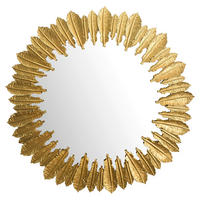 Wandspiegel gold Metall T/D: ca. 3x68 cm Wandspiegel - gold (68,00cm) - Wohnling