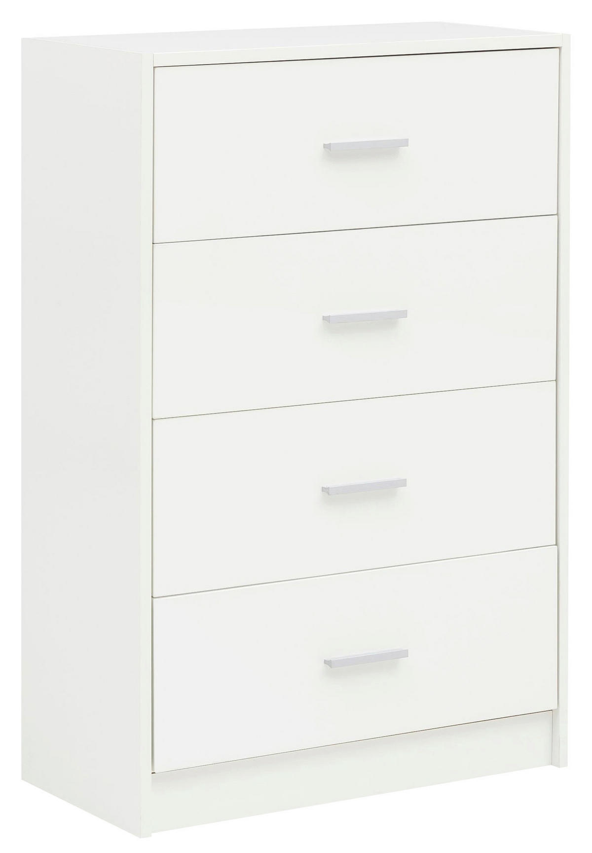 Sideboard weiß B/H/T: ca. 60x90x30 cm Sideboard - weiß (60,00/90,00/30,00cm) - Wohnling