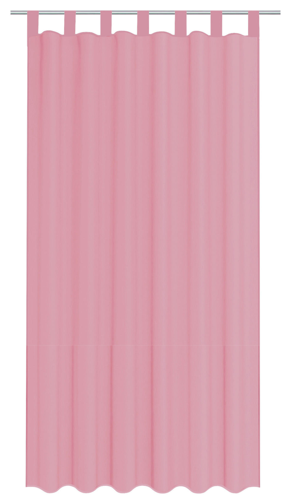 Kombivorhang Nouveau rosa B/L: ca. 140x175 cm Nouveau - rosa (140,00/175,00cm) - POCOline