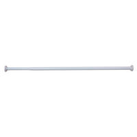 Duschstange weiß Aluminium Duschstange,220cm,weiß - weiß (220,00/2,00/2,00cm) - Acus