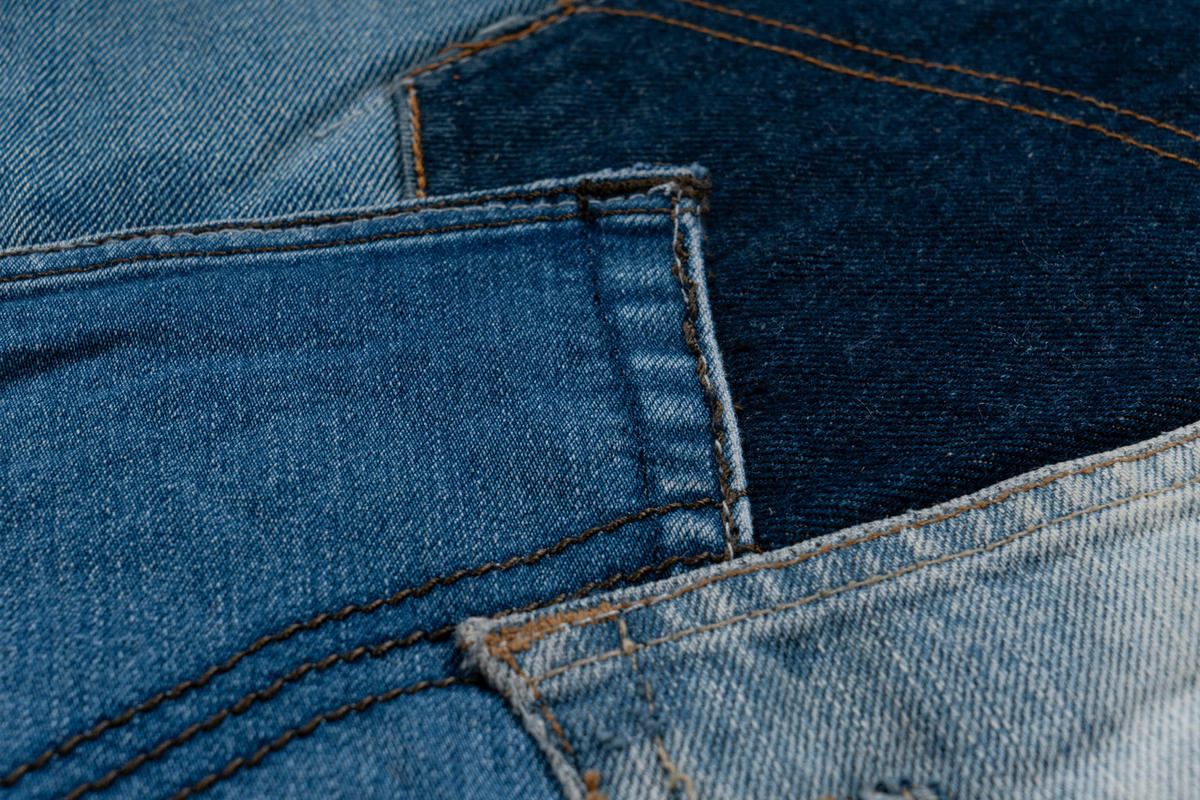 Obsession Teppich My Denim Pocket blau B/L: ca. 80x150 cm My Denim Pocket - blau (80,00/150,00cm) - Obsession