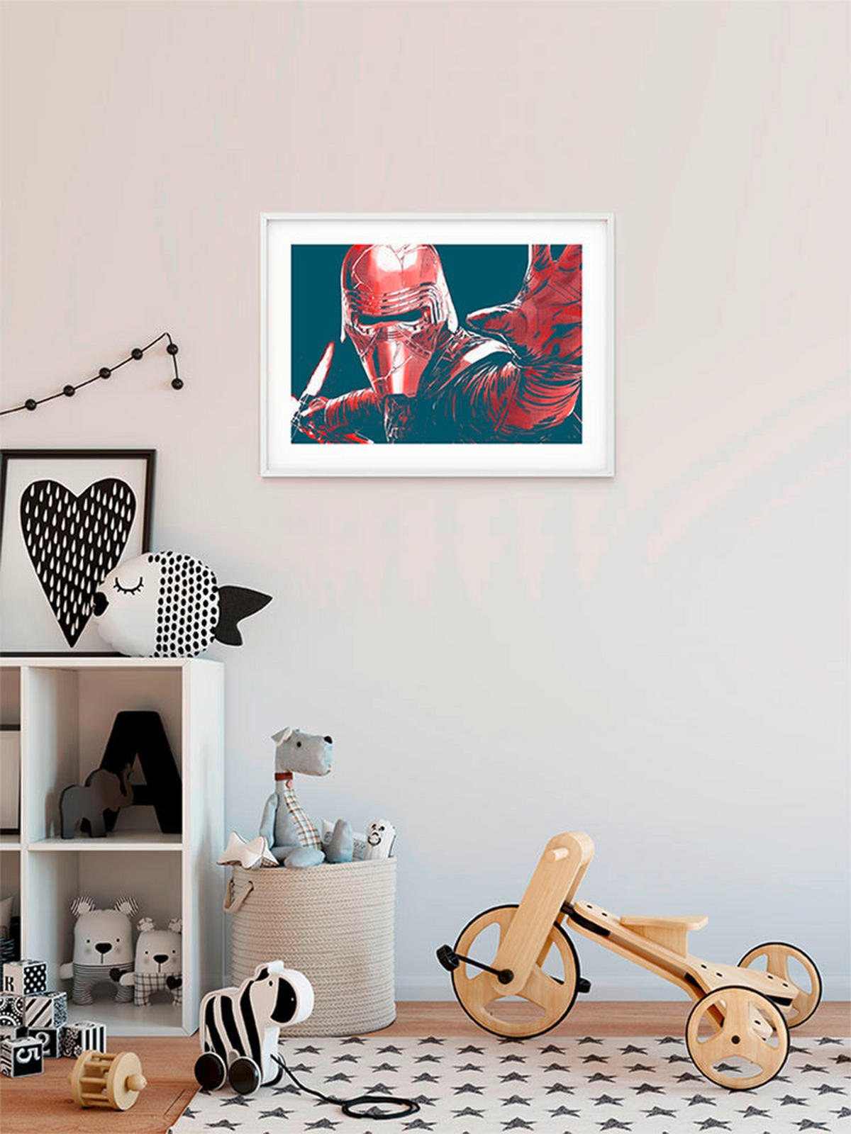 Komar Poster Star Wars Faces Kylo Star Wars B/L: ca. 50x40 cm Star Wars Faces Kylo - (50,00/40,00cm) - Komar