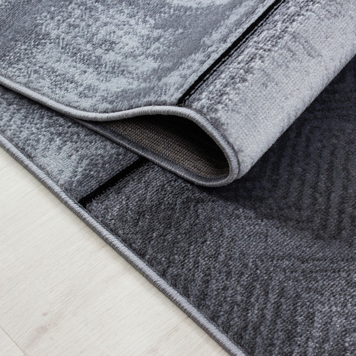 Ayyildiz Teppich PLUS schwarz B/L: ca. 80x150 cm PLUS - schwarz (80,00/150,00cm) - Ayyildiz
