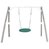 AXI Nestschaukel Summer grau B/H/L: ca. 254x207x160 cm Summer - weiß/grün (160,00/254,00/207,00cm) - AXI