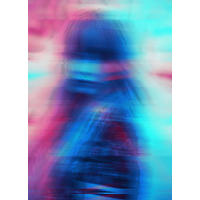 Komar Poster Neon Girl Girl B/L: ca. 50x70 cm Neon Girl - (50,00/70,00cm) - Komar