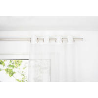 Ösenvorhang 2er Pack Soft weiß B/L: ca. 135x245 cm Soft - weiß (135,00/245,00cm)