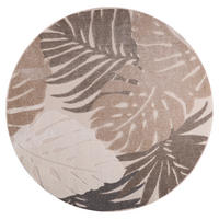 Sanat Outdoorteppich FLORAL beige B/L: ca. 150x150 cm FLORAL - beige (150,00/150,00cm) - Sanat