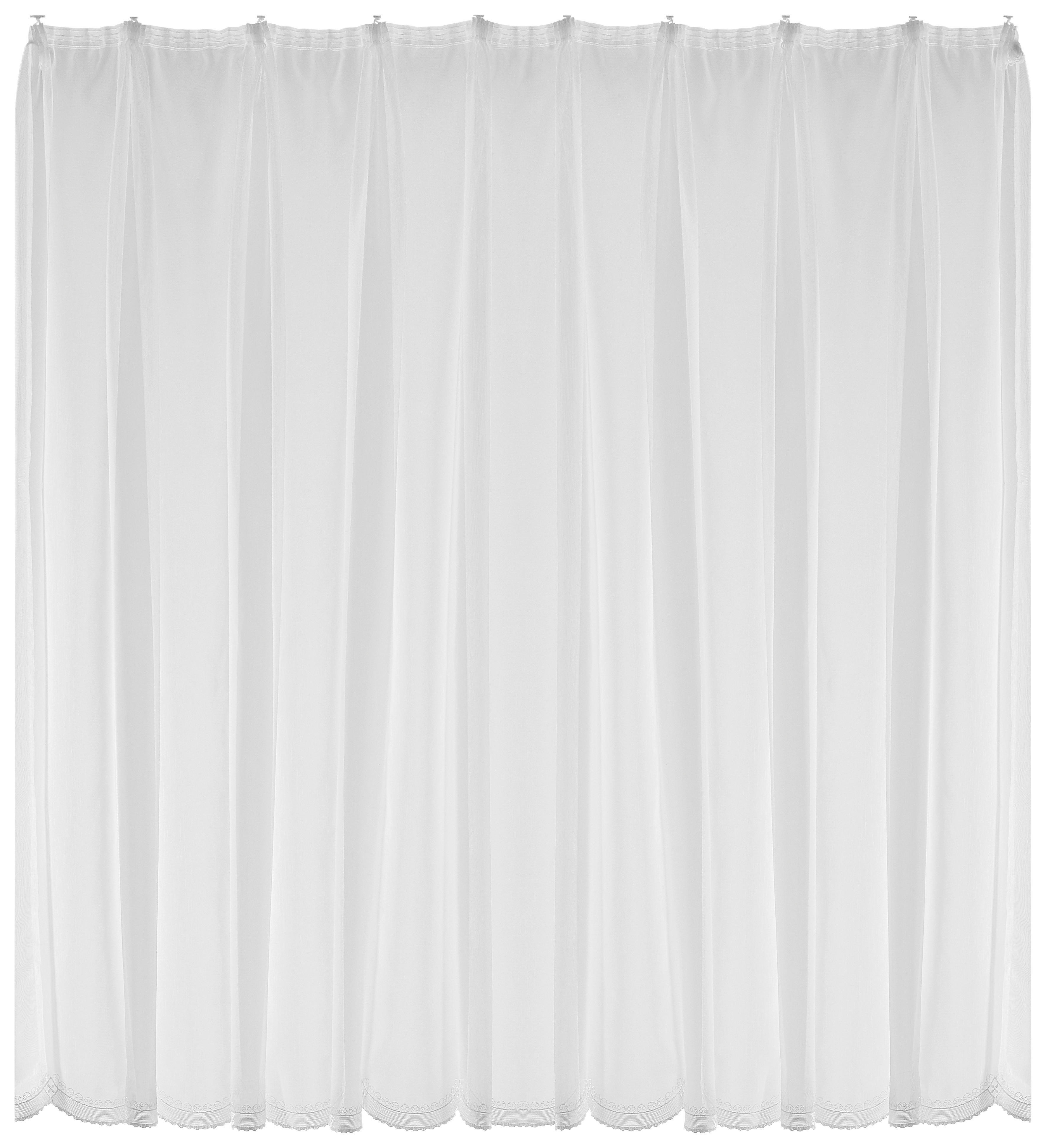 POCOline Fertigstore Mara weiß B/L: ca. 450x145 cm Mara - weiß (450,00/145,00cm) - POCOline