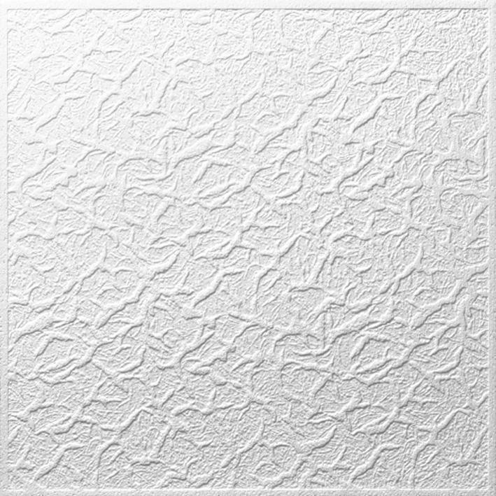 Deckenplatte Weiß B/l: Ca. 50x50 Cm Deckenplatte_genova - weiß (50,00/50,00cm)