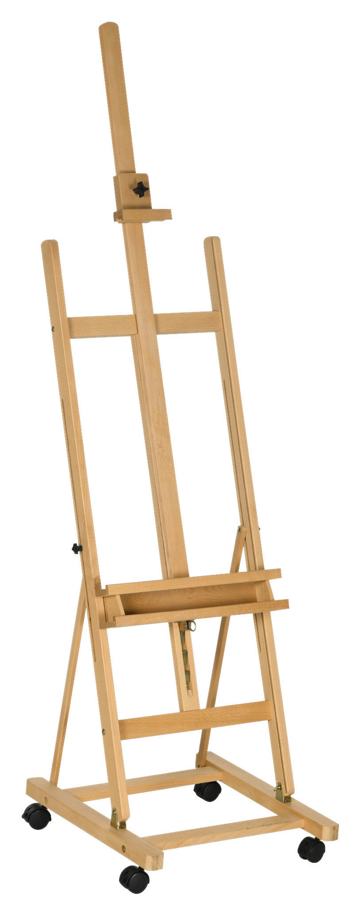 Vinsetto Staffelei natur Buche B/H/L: ca. 53x50,5x238 cm Staffelei - natur (238,00/53,00/50,50cm) - Vinsetto