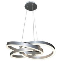 Näve Leuchten Pendelleuchte 6107960 Alu Kunststoff Metall B/H/T: ca. 58x120x58 cm null 3 Brennstellen Divora - Alu (58,00/120,00/58,00cm) - Näve Leuchten