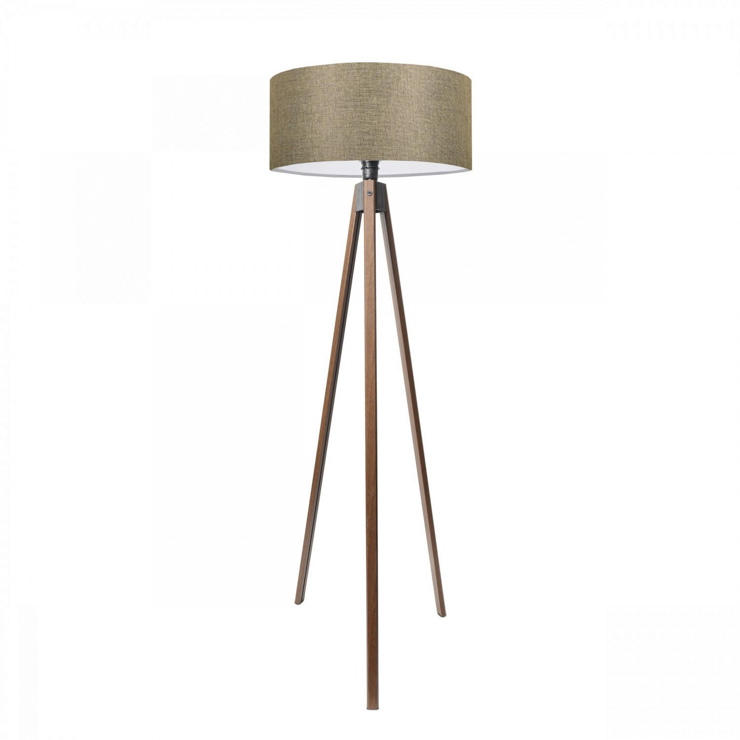 Opviq Stehleuchte sand Stoff B/H/T/L/D: ca. 38x200x38x38x38 cm E27 1 Brennstellen AYD - sand (38,00/38,00/200,00cm) - Opviq