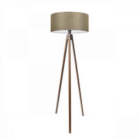 Opviq Stehleuchte sand Stoff B/H/T/L/D: ca. 38x200x38x38x38 cm E27 1 Brennstellen AYD - sand (38,00/38,00/200,00cm) - Opviq