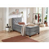 Boxspringbett Jeff silber Jeff - silber (100,00/57,00/211,00cm)