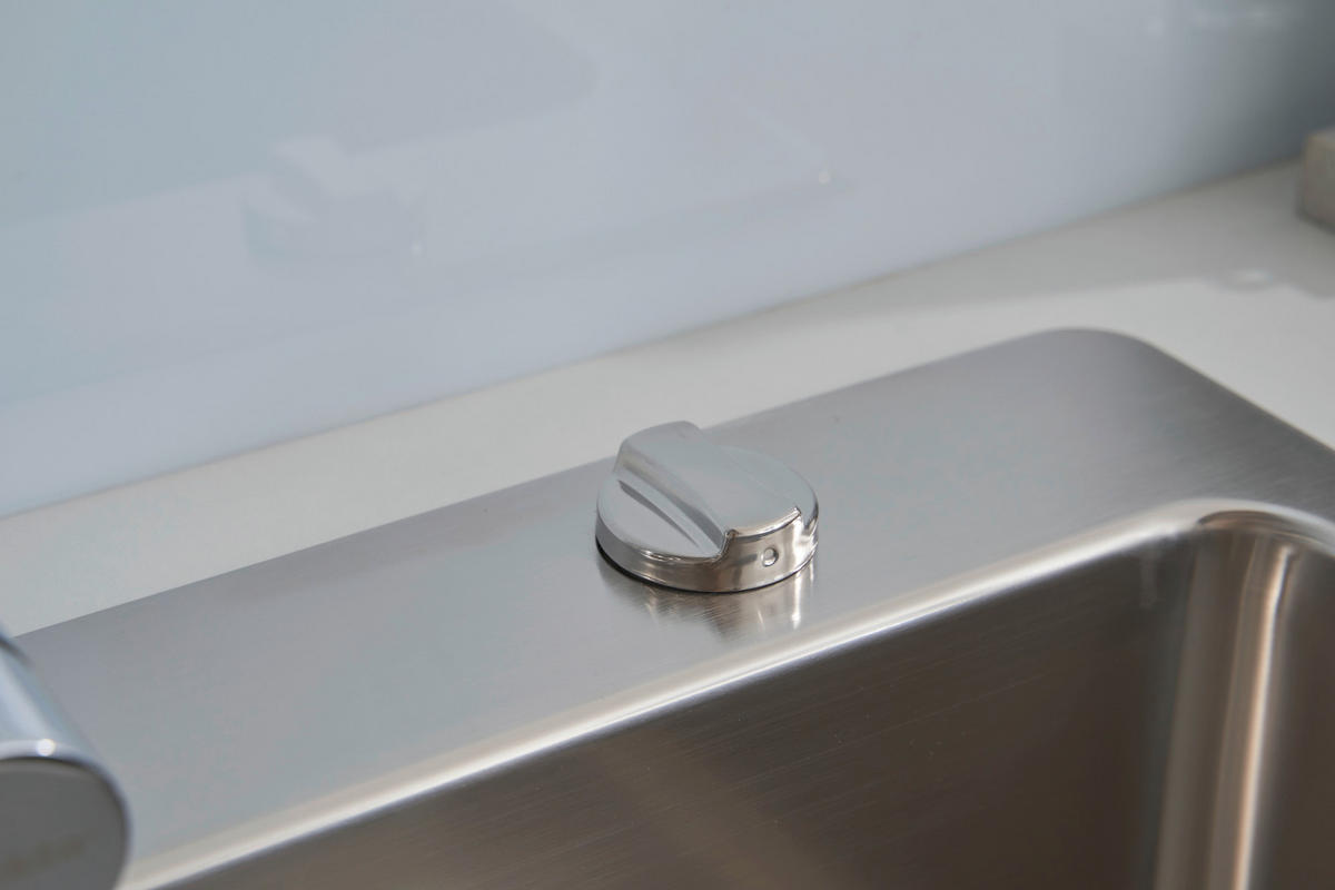 Respekta Einbauspüle Chicago 60 x 50 Edelstahl B/H/T: ca. 50x60x22,5 cm Chicago 60 x 50 - Edelstahl (50,00/60,00/22,50cm) - Respekta