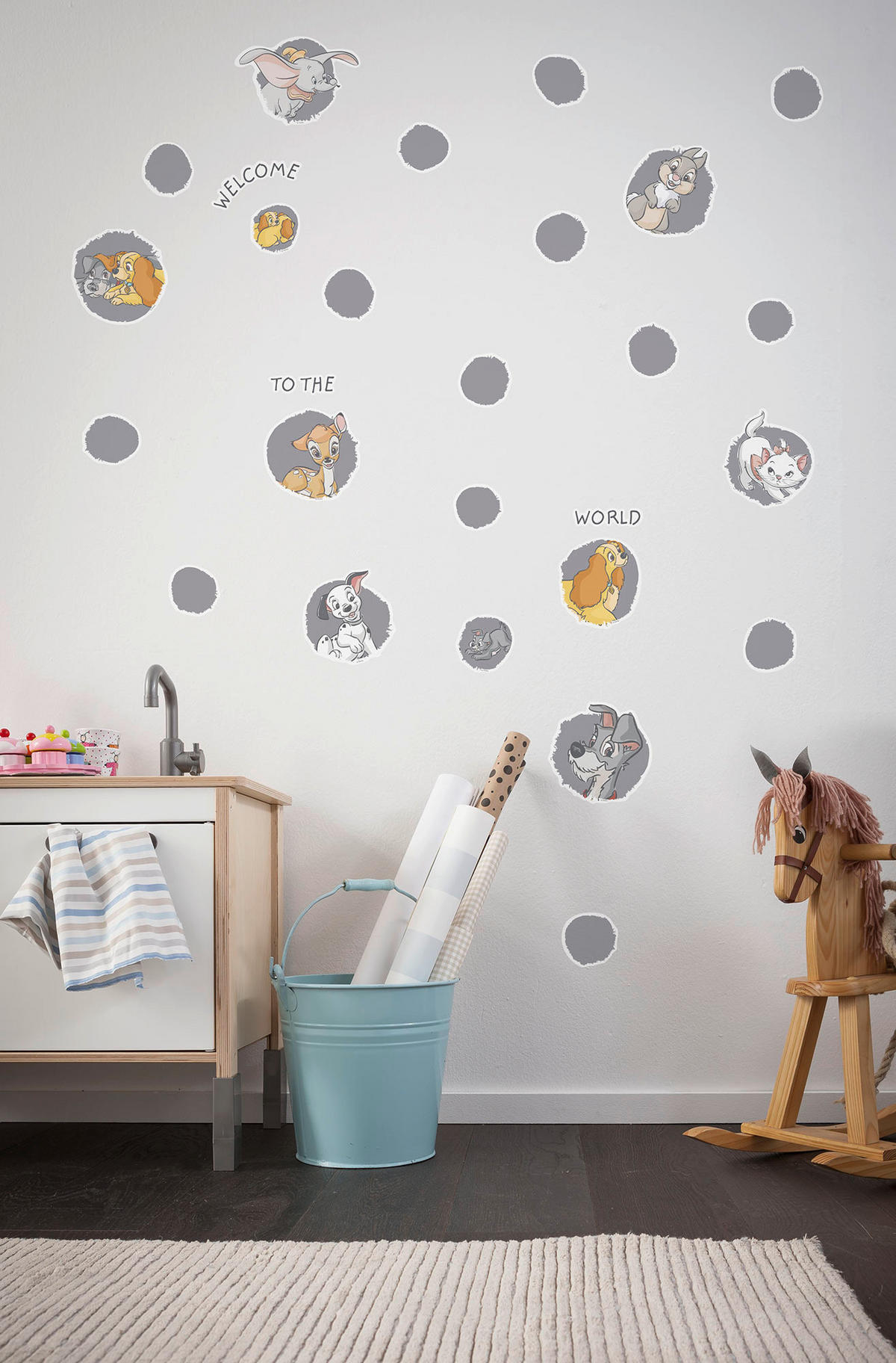 Komar Wandtattoo A simple Start Disney A simple Start B/L: ca. 100x70 cm A simple Start - (100,00/70,00cm) - Komar