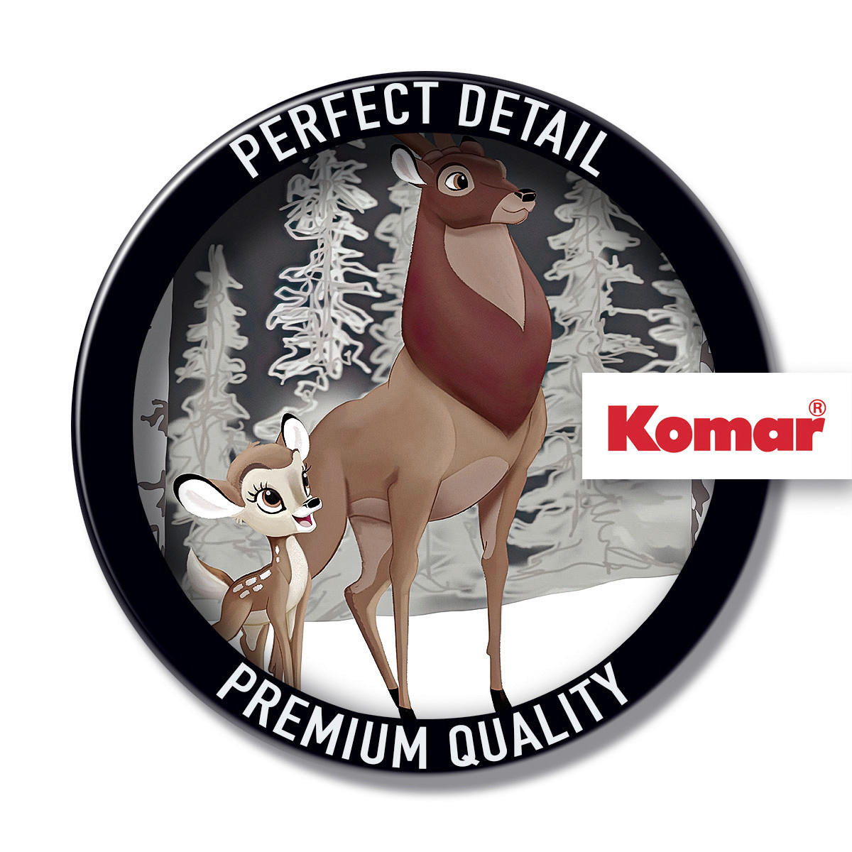 Komar Fototapete Bambi Great Prince D: ca. 125 cm Bambi Great Prince - (125,00cm) - Komar