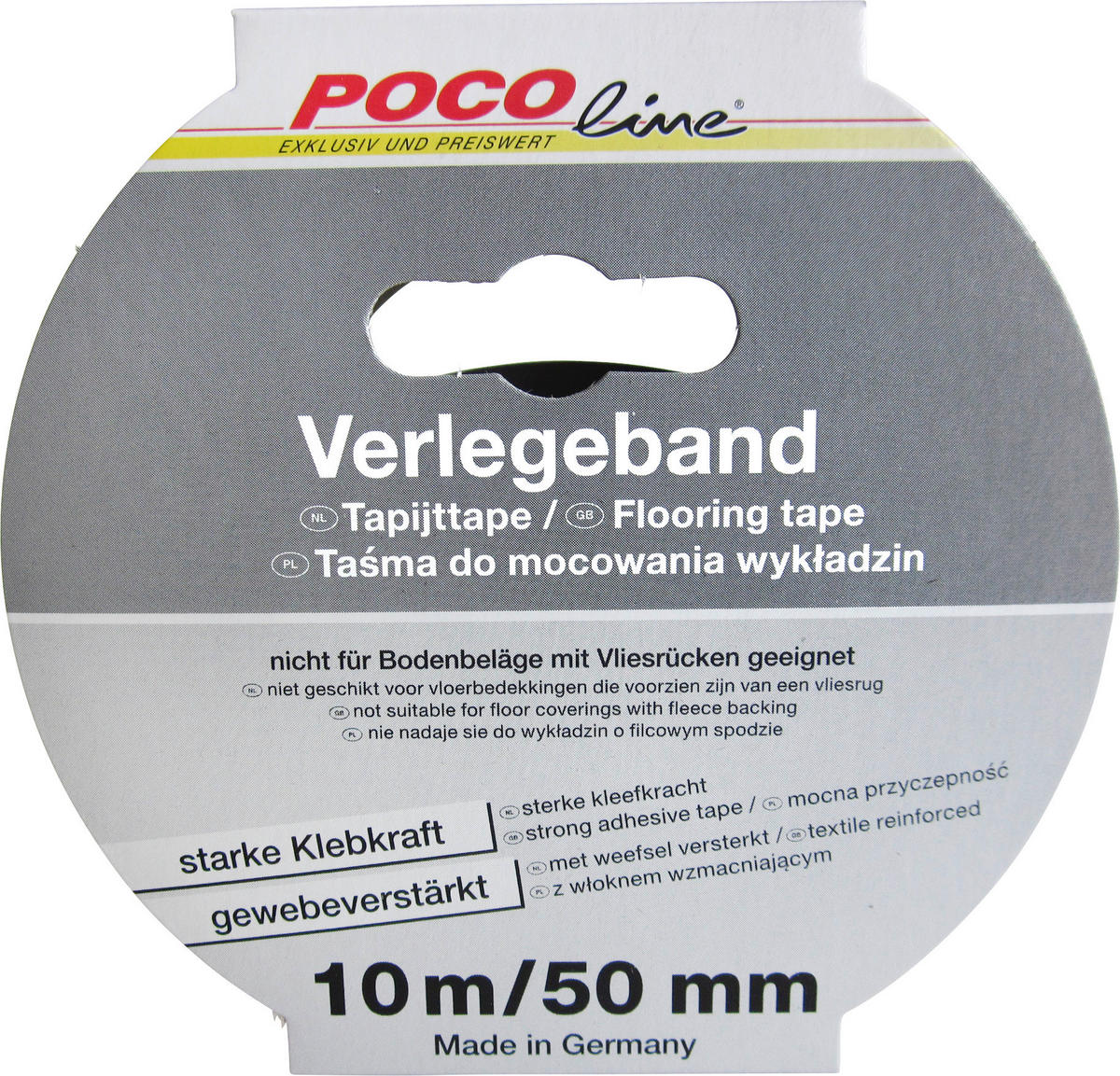 Verlegeband Verlegeband 10mx50mm - (5,00/1000,00cm)
