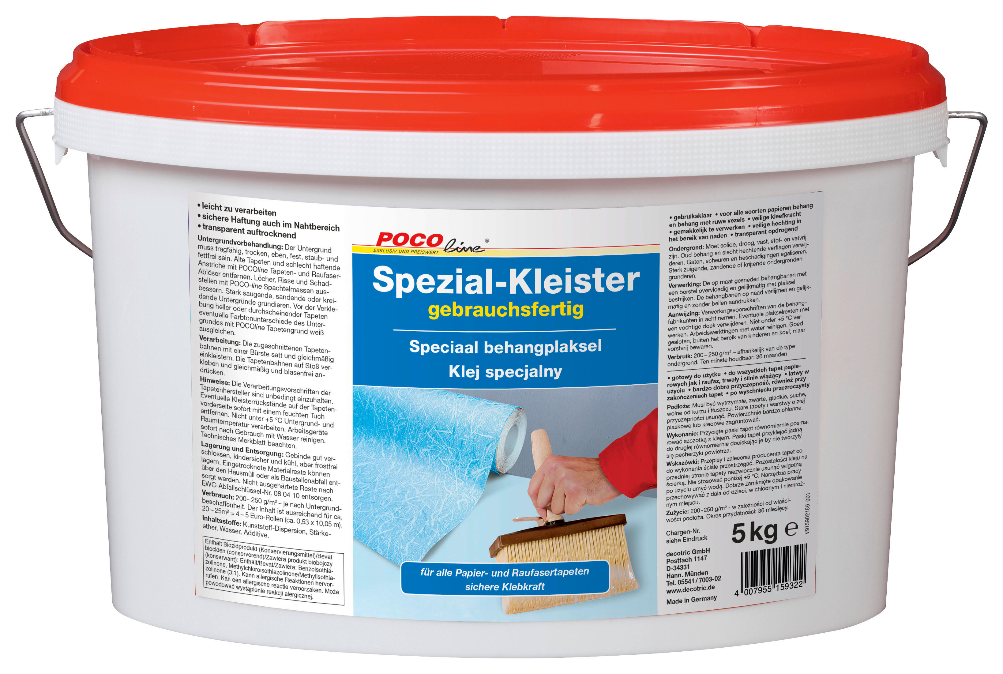POCOline Tapetenkleister Spezial ca. 5 kg Spezial - POCOline