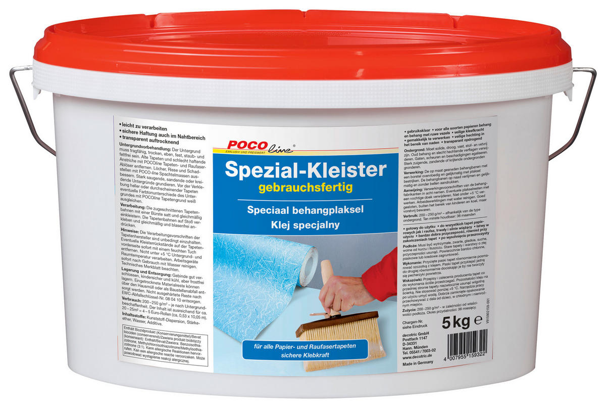 POCOline Tapetenkleister Spezial ca. 5 kg Spezial - POCOline