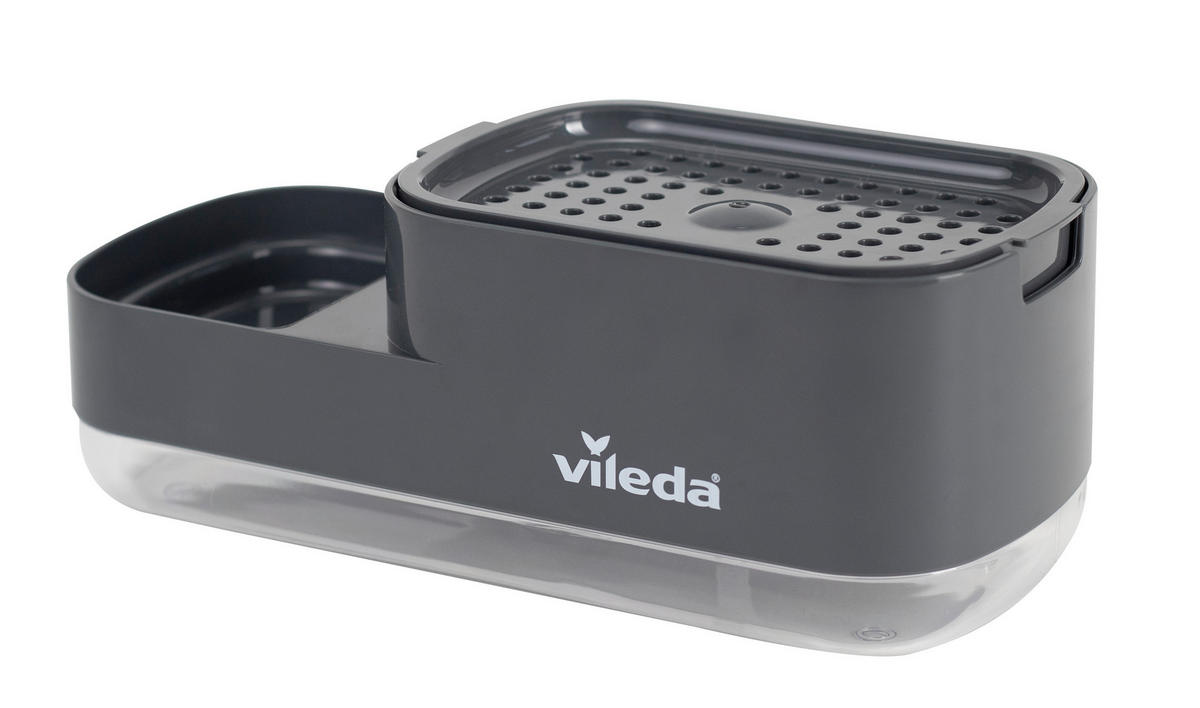 Vileda Pumpspender grau Polypropylen B/H/L: ca. 10x8,5x23 cm Pumpspender_Vileda - grau (23,00/10,00/8,50cm) - Vileda