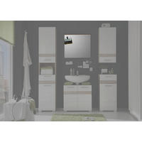Wandspiegel Set One Eiche San-Remo Nachbildung B/H/T: ca. 60x55x2 cm Set One - Eiche (60,00/55,00/2,00cm)