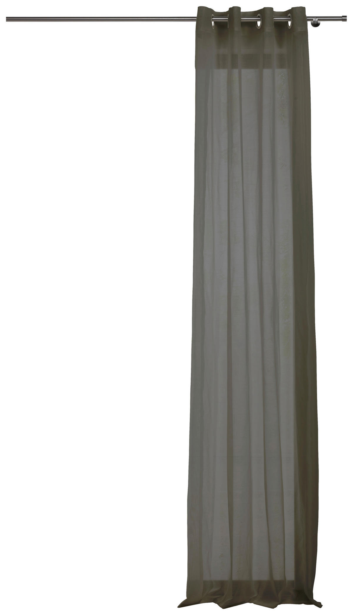 Ösenvorhang PURE grau B/L: ca. 135x245 cm PURE - grau (135,00/245,00cm)