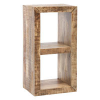 Standregal natur lackiert B/H/T: ca. 45x90x35 cm Standregal - natur (45,00/90,00/35,00cm) - Wohnling