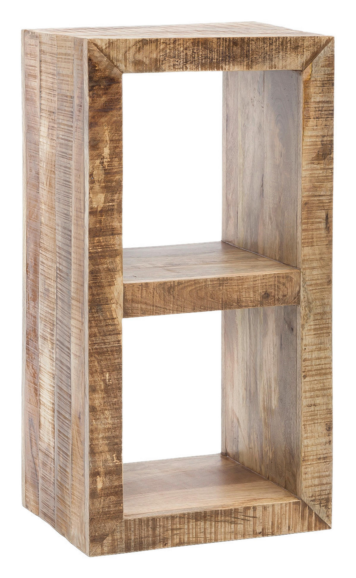 Standregal natur lackiert B/H/T: ca. 45x90x35 cm Standregal - natur (45,00/90,00/35,00cm) - Wohnling