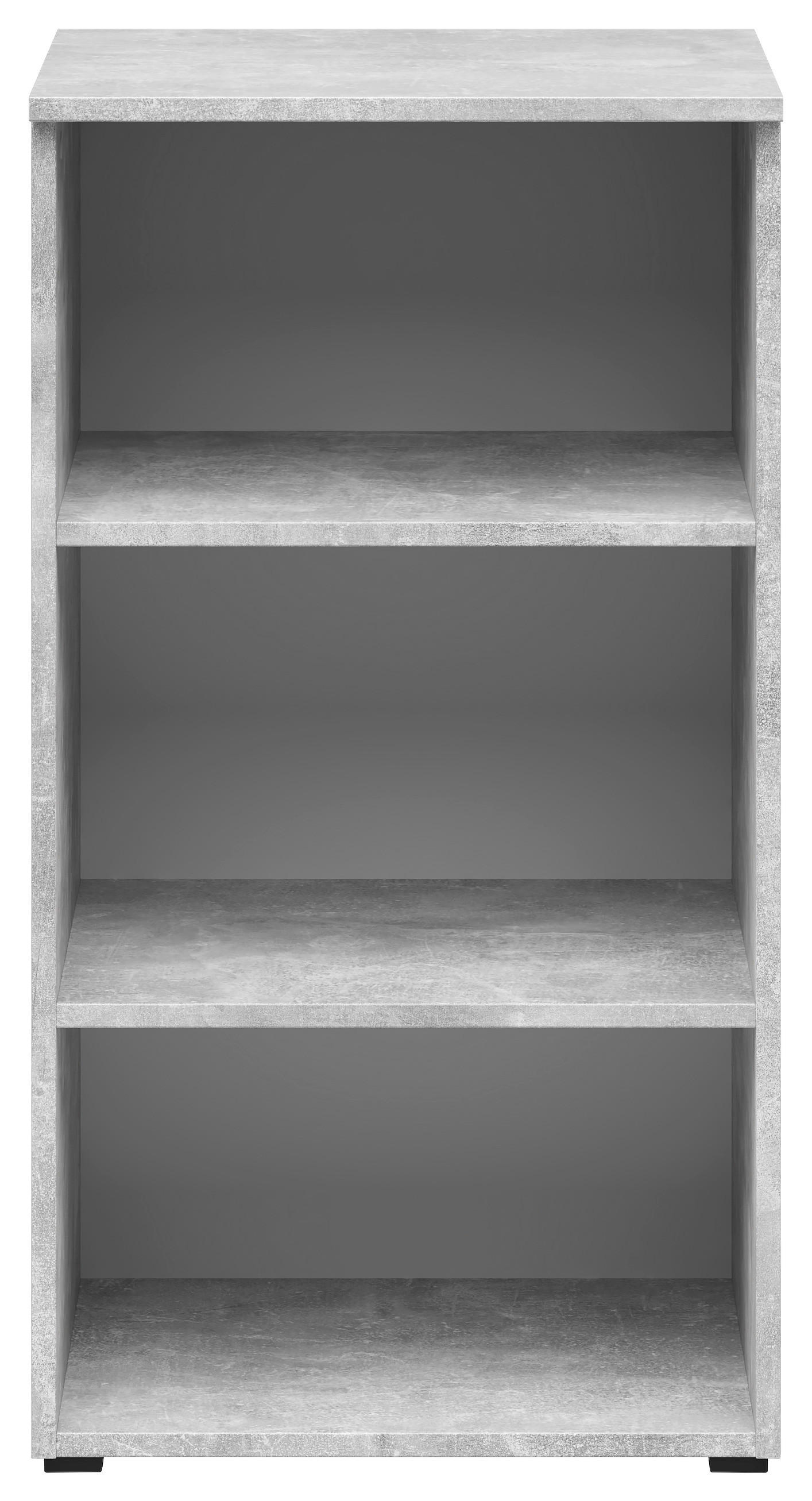 Regal Multi-Stauraum Typ 11 Beton Optik B/H/T: ca. 45x83x40 cm Multi-Stauraum Typ 11 - Beton (45,00/83,00/40,00cm)
