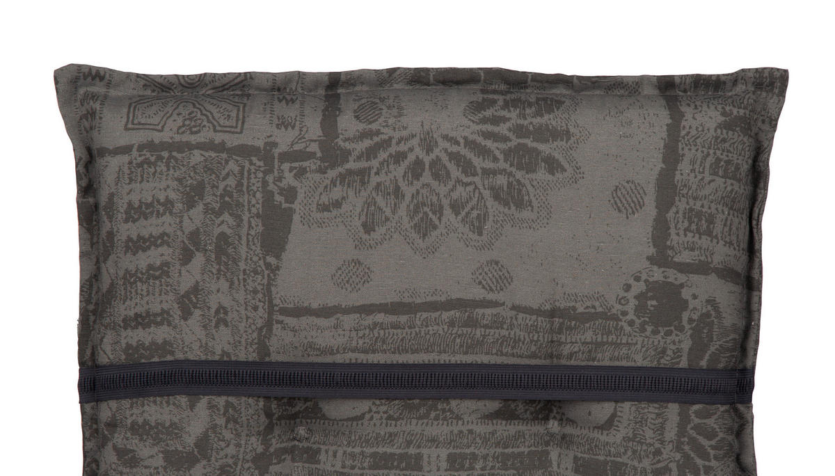 Beo Saumauflage für Hochlehner Boa Vista grau Polyester-Mischgewebe B/H/L: ca. 50x6x118 cm 4er Set Boa Vista - grau (118,00/50,00/6,00cm) - Beo