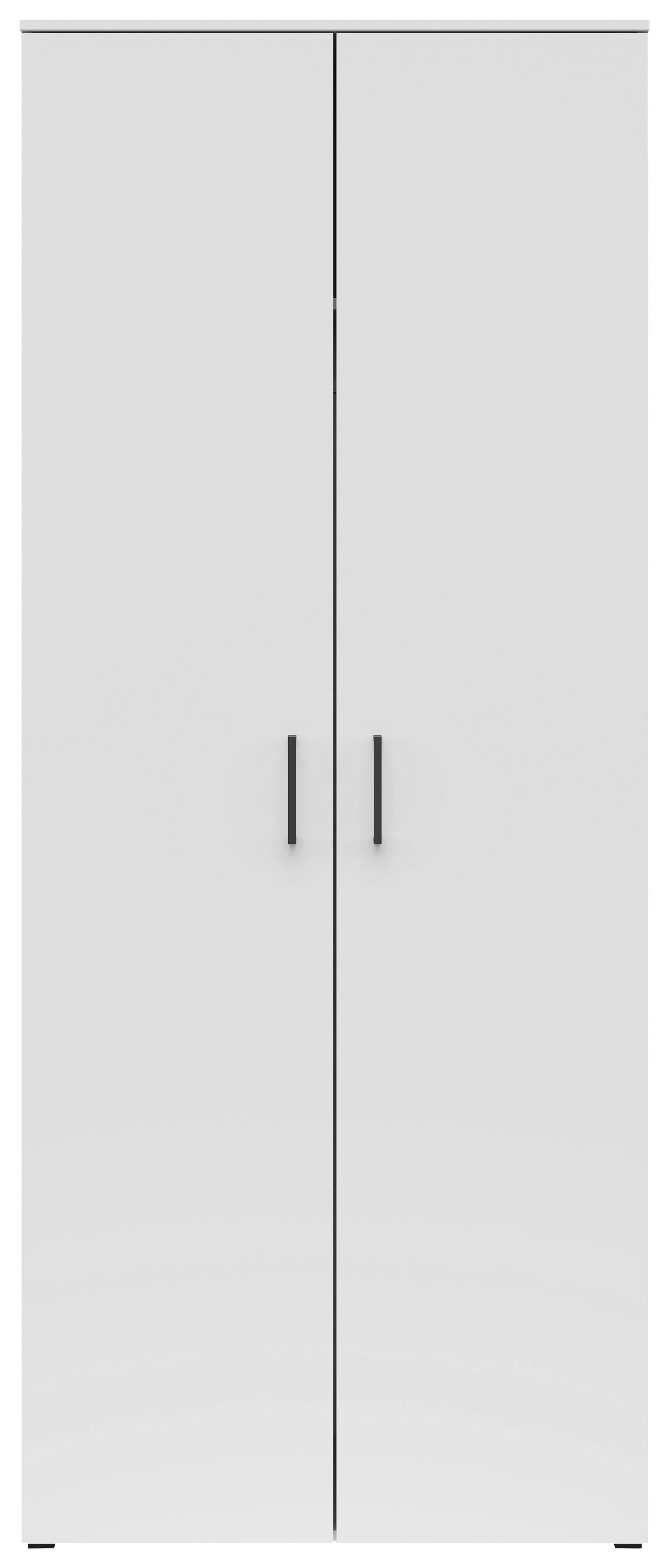 Schrank Multi-Stauraum Typ 39 weiß B/H/T: ca. 80x195x52 cm Multi-Stauraum Typ 39 - weiß (80,00/195,00/52,00cm)