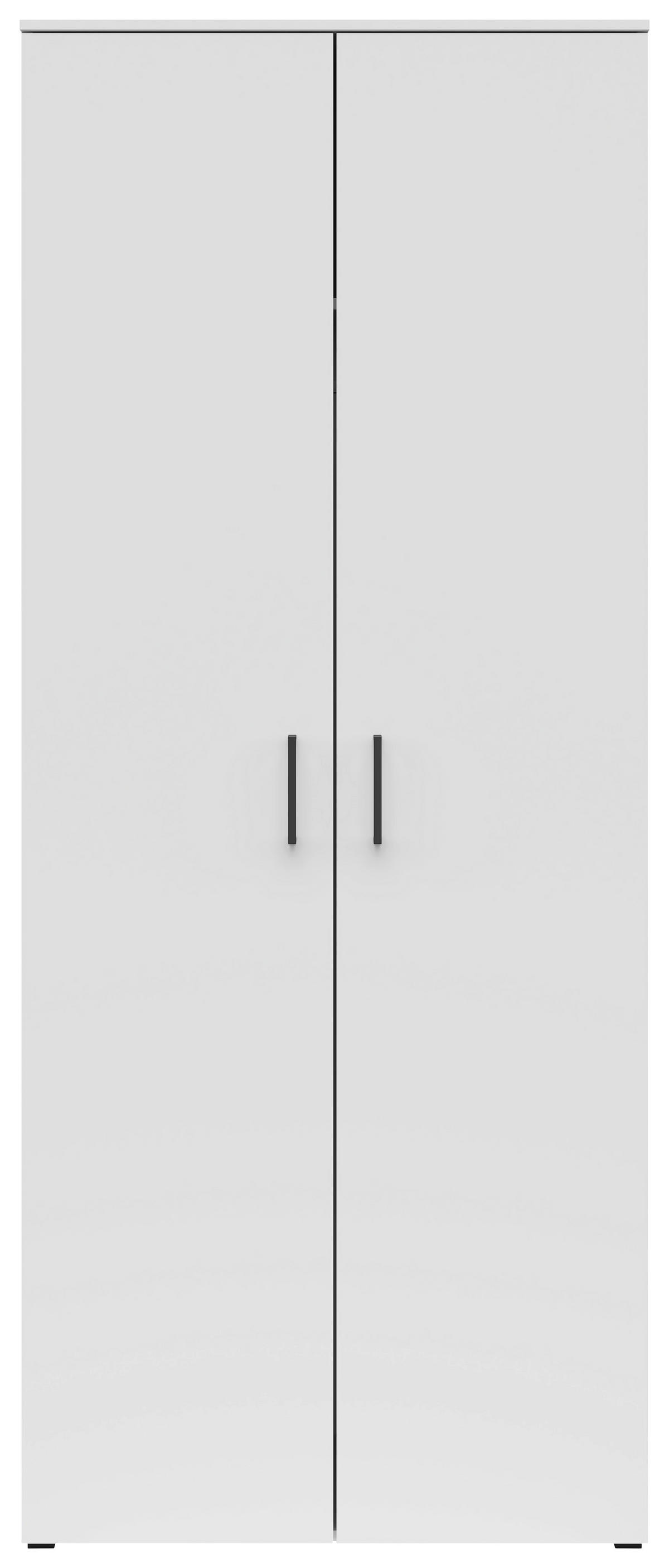 Schrank Multi-Stauraum Typ 39 weiß B/H/T: ca. 80x195x52 cm Multi-Stauraum Typ 39 - weiß (80,00/195,00/52,00cm)