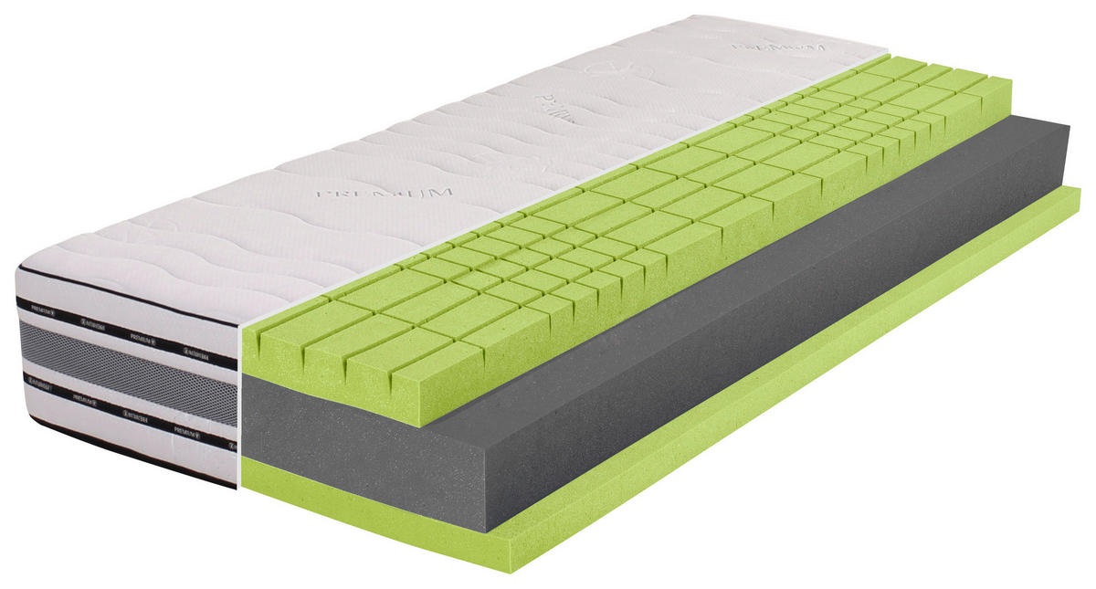 Kaltschaummatzratze Kristall Kristall - (90,00/28,00/200,00cm)