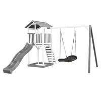 AXI Spielturm Beach Tower weiß B/H/L: ca. 357x242x349 cm Beach Tower - weiß (349,00/357,00/242,00cm) - AXI